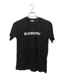 BURBERRY（バーバリー）の古着「ロゴTシャツ」｜ブラック