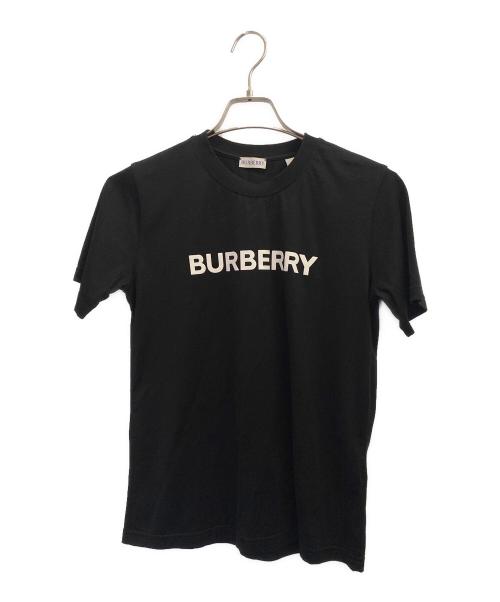 BURBERRY（バーバリー）BURBERRY (バーバリー) ロゴTシャツ ブラック サイズ:XSの古着・服飾アイテム