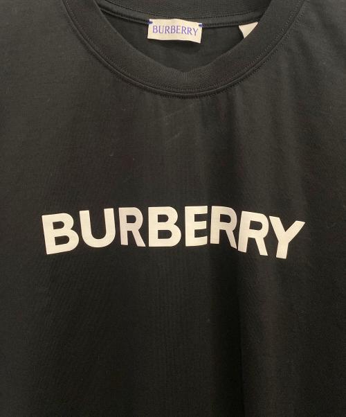 BURBERRY（バーバリー）BURBERRY (バーバリー) ロゴTシャツ ブラック サイズ:XSの古着・服飾アイテム