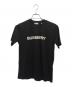 BURBERRY（バーバリー）の古着「ロゴTシャツ」｜ブラック