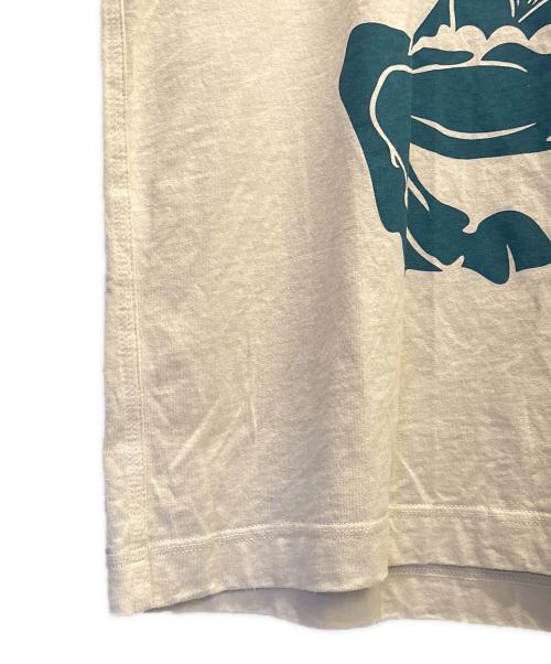 BURBERRY（バーバリー）BURBERRY (バーバリー) EKD コットンTシャツ ベージュ サイズ:Lの古着・服飾アイテム