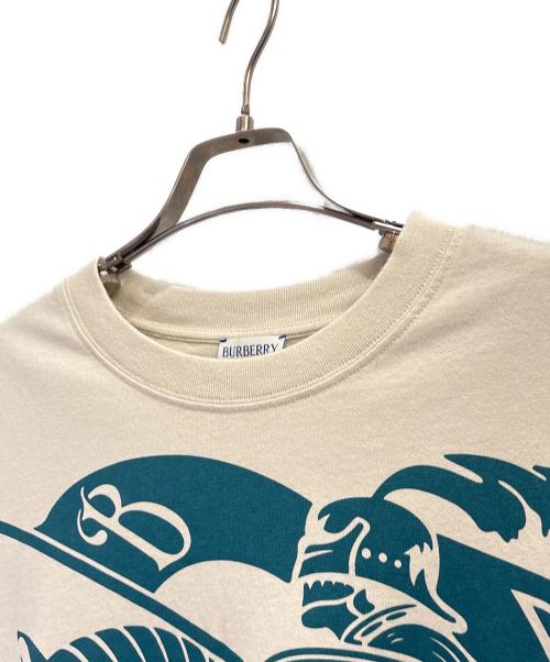 BURBERRY（バーバリー）BURBERRY (バーバリー) EKD コットンTシャツ ベージュ サイズ:Lの古着・服飾アイテム