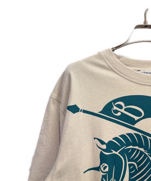 BURBERRY（バーバリー）BURBERRY (バーバリー) EKD コットンTシャツ ベージュ サイズ:Lの古着・服飾アイテム