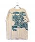 BURBERRY（バーバリー）の古着「EKD コットンTシャツ」｜ベージュ
