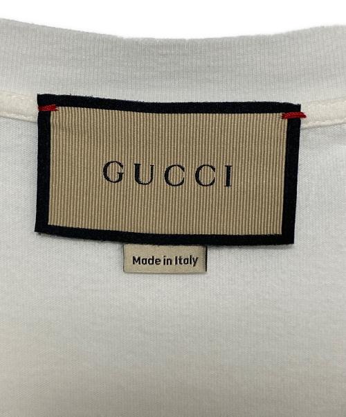 GUCCI（グッチ）GUCCI (グッチ) Firenze 1921 T-Shirt ホワイト サイズ:Sの古着・服飾アイテム