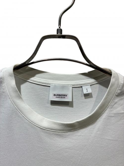 BURBERRY（バーバリー）BURBERRY (バーバリー) ロゴTシャツ ホワイト サイズ:Sの古着・服飾アイテム
