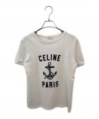 CELINEセリーヌ）の古着「アンカー 70’s クルーネックTシャツ」｜ホワイト