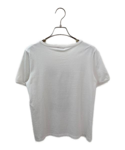 CELINE（セリーヌ）CELINE (セリーヌ) アンカー 70’s クルーネックTシャツ ホワイト サイズ:XSの古着・服飾アイテム