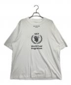 BALENCIAGAバレンシアガ）の古着「WFPロゴTシャツ」｜ホワイト