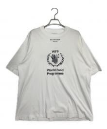 BALENCIAGA（バレンシアガ）の古着「WFPロゴTシャツ」｜ホワイト