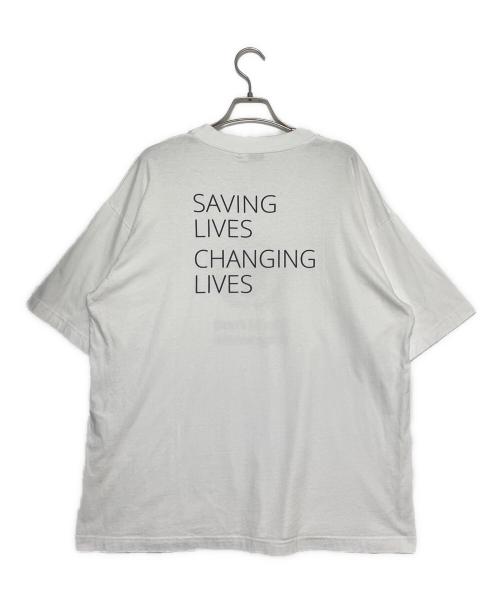 BALENCIAGA（バレンシアガ）BALENCIAGA (バレンシアガ) WFPロゴTシャツ ホワイト サイズ:Sの古着・服飾アイテム