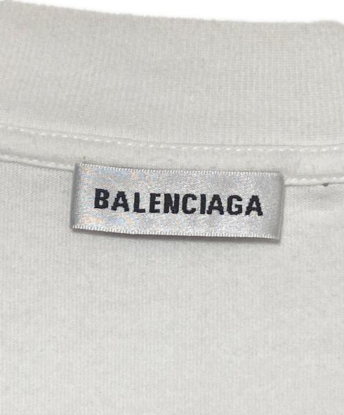 BALENCIAGA（バレンシアガ）BALENCIAGA (バレンシアガ) WFPロゴTシャツ ホワイト サイズ:Sの古着・服飾アイテム