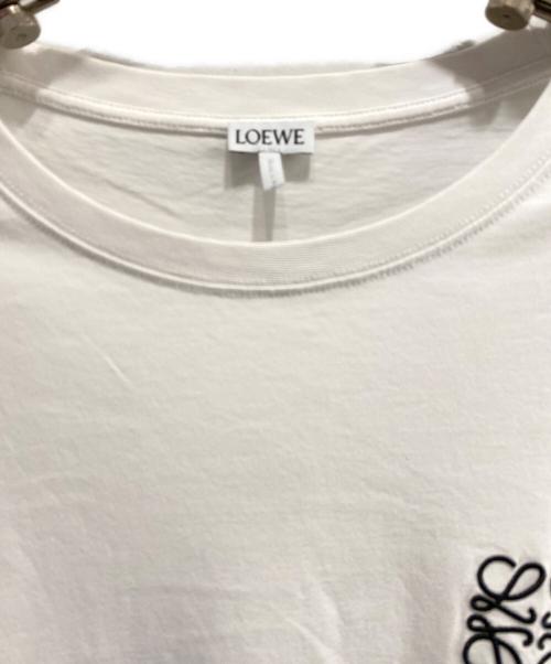 LOEWE（ロエベ）LOEWE (ロエベ) アナグラムTシャツ ホワイト サイズ:XLの古着・服飾アイテム
