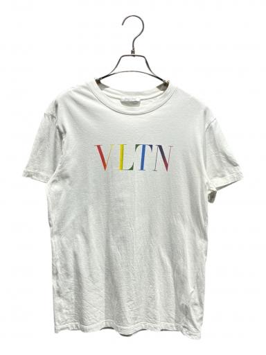 中古・古着通販】VALENTINO (ヴァレンティノ) VLTNレインボーロゴT