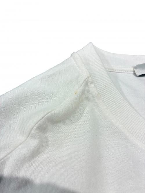 VALENTINO（ヴァレンティノ）VALENTINO (ヴァレンティノ) VLTNレインボーロゴTシャツ ホワイト サイズ:XSの古着・服飾アイテム