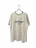 Saint Laurent Paris（サンローランパリ）の古着「ロゴTシャツ」｜グレー
