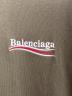 中古・古着 BALENCIAGA (バレンシアガ) キャンペーンロゴTシャツ オリーブ サイズ:S：34000円