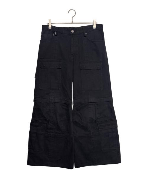 BALENCIAGA（バレンシアガ）BALENCIAGA (バレンシアガ) Flared Cargo パンツ ブラック サイズ:Mの古着・服飾アイテム