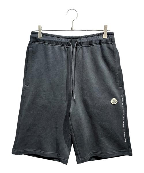 MONCLER GENIUS（モンクレール ジーニアス）MONCLER GENIUS (モンクレール ジーニアス) MONCLER GENIUS スウェットハーフパンツ ブラック サイズ:Mの古着・服飾アイテム