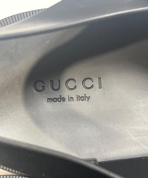 GUCCI（グッチ）GUCCI (グッチ) グラディエーターサンダル ブラック サイズ:9の古着・服飾アイテム