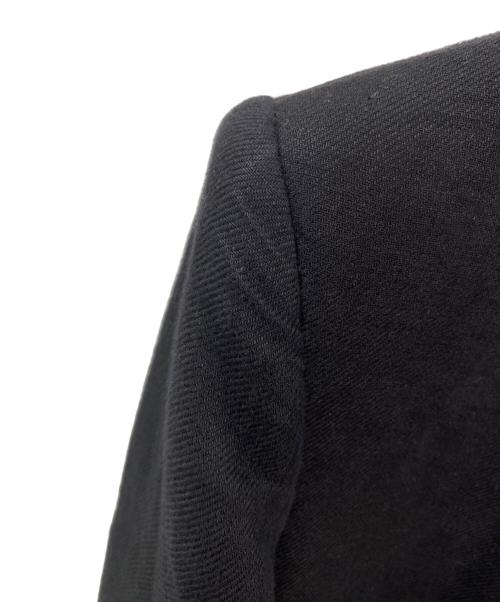 ebure（エブール）ebure (エブール) リネンダブルブレザー ブラック サイズ:36の古着・服飾アイテム