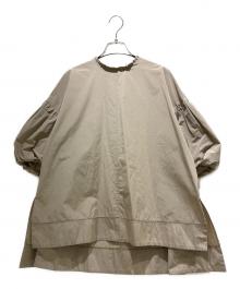 ebure（エブール）の古着「Pullover Blouse/プルオーバーブラウス」｜ベージュ