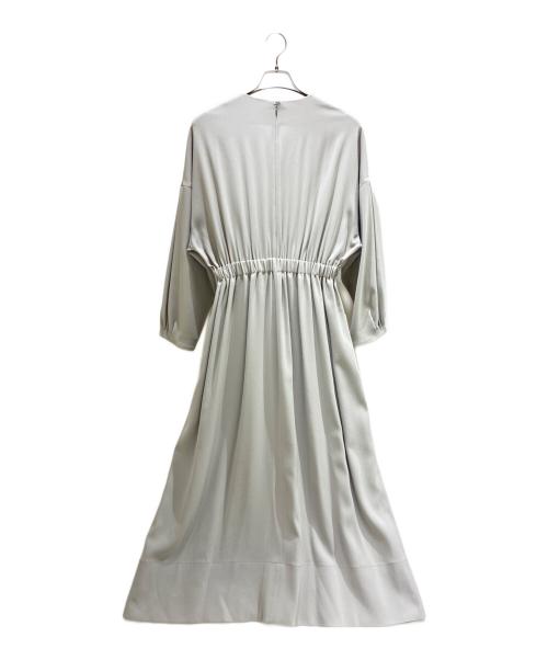 ebure（エブール）ebure (エブール) 長袖ワンピース/3010300634 グレー サイズ:36の古着・服飾アイテム