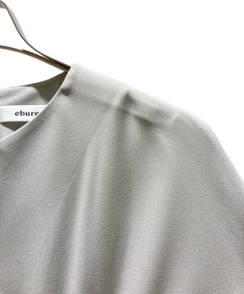 ebure（エブール）ebure (エブール) 長袖ワンピース/3010300634 グレー サイズ:36の古着・服飾アイテム
