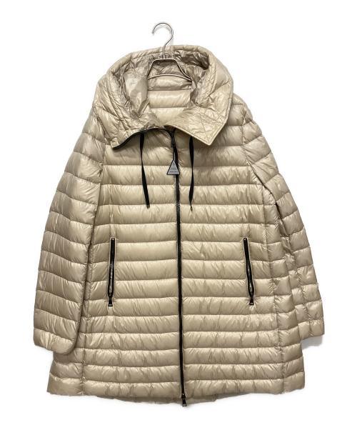 MONCLER（モンクレール）MONCLER (モンクレール) RUBIS ダウンコート ベージュ サイズ:5の古着・服飾アイテム