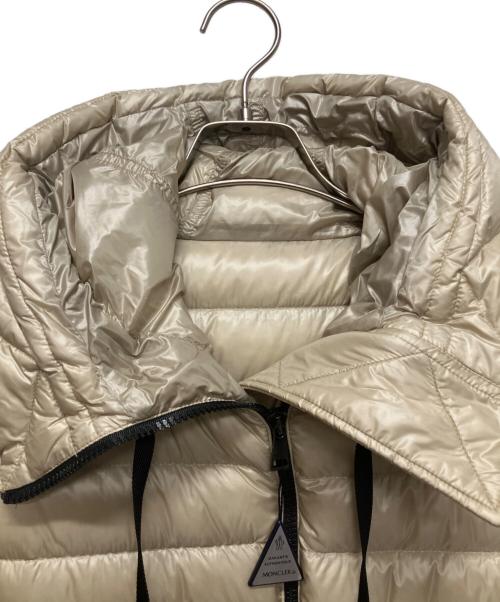 MONCLER（モンクレール）MONCLER (モンクレール) RUBIS ダウンコート ベージュ サイズ:5の古着・服飾アイテム