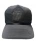 CHROME HEARTS (クロムハーツ) ROLLING STONES Leather Patch Trucker Cap ブラック サイズ:不明：120000円