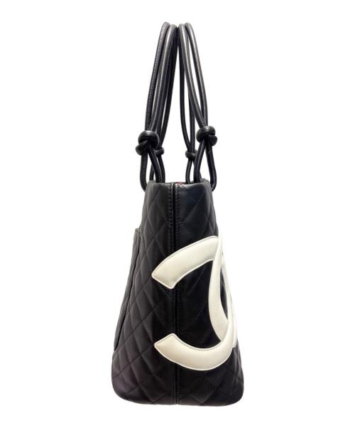 CHANEL（シャネル）CHANEL (シャネル) カンボントートバッグ ブラックの古着・服飾アイテム