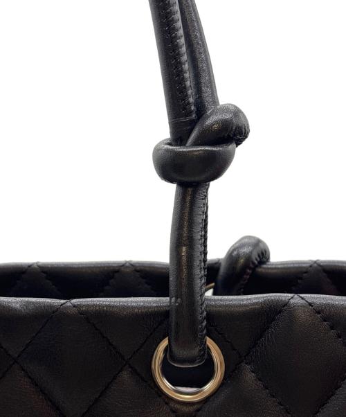 CHANEL（シャネル）CHANEL (シャネル) カンボントートバッグ ブラックの古着・服飾アイテム