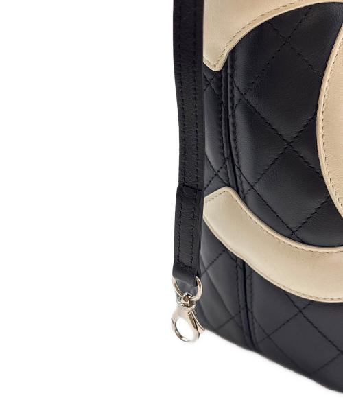 CHANEL（シャネル）CHANEL (シャネル) カンボントートバッグ ブラックの古着・服飾アイテム