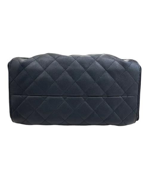 CHANEL（シャネル）CHANEL (シャネル) シャネル25 スモール キャビアスキン チェーンショルダーバッグ ブラック サイズ:25の古着・服飾アイテム
