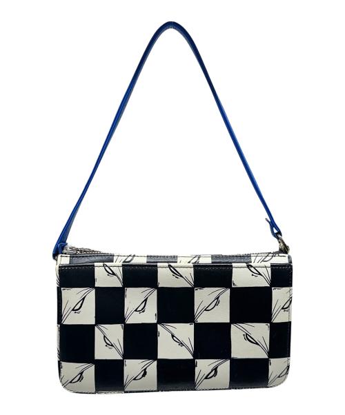 CHROME HEARTS（クロムハーツ）CHROME HEARTS (クロムハーツ) The Night 99Eyes Cemetery Patch Bag ホワイト×ブラック サイズ:-の古着・服飾アイテム