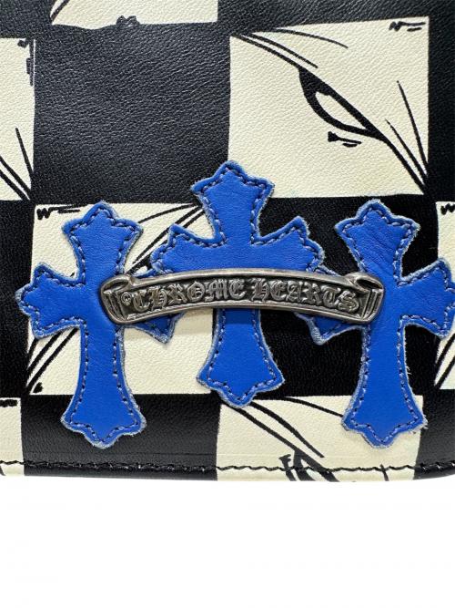 CHROME HEARTS（クロムハーツ）CHROME HEARTS (クロムハーツ) The Night 99Eyes Cemetery Patch Bag ホワイト×ブラック サイズ:-の古着・服飾アイテム