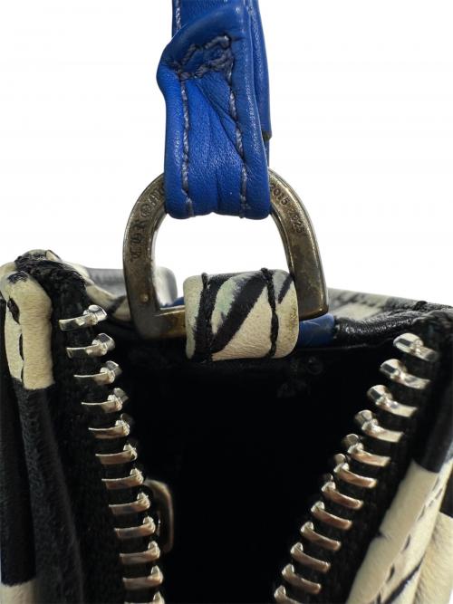 CHROME HEARTS（クロムハーツ）CHROME HEARTS (クロムハーツ) The Night 99Eyes Cemetery Patch Bag ホワイト×ブラック サイズ:-の古着・服飾アイテム