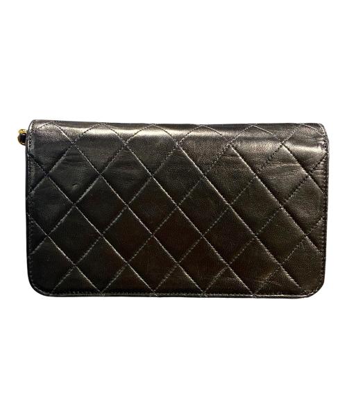 CHANEL（シャネル）CHANEL (シャネル) フルフラップマトラッセショルダーバッグ ブラック サイズ:-の古着・服飾アイテム