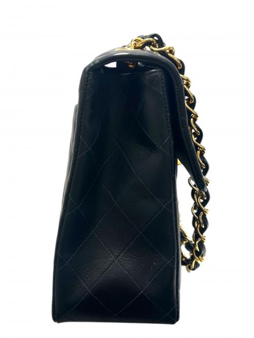 CHANEL（シャネル）CHANEL (シャネル) マトラッセ ブラック×ゴールド サイズ:34の古着・服飾アイテム