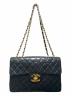 CHANEL (シャネル) マトラッセ ブラック×ゴールド サイズ:34：750000円