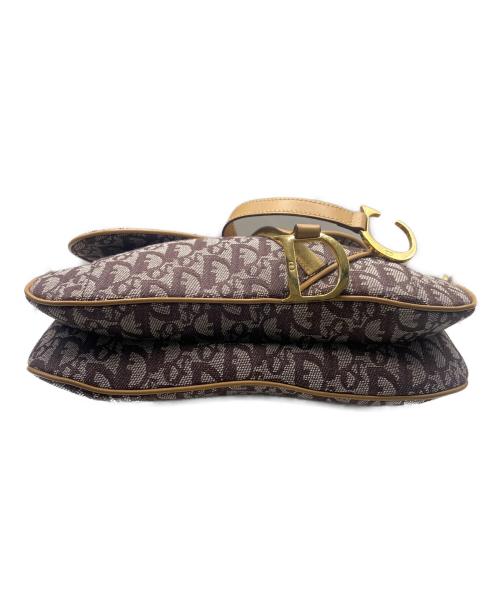 Christian Dior（クリスチャン ディオール）Christian Dior (クリスチャン ディオール) トロッター サドルバッグ グレー サイズ:-の古着・服飾アイテム