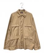 BALENCIAGAバレンシアガ）の古着「ミリタリージャケット」｜ベージュ