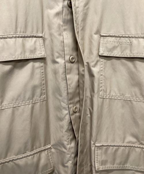 BALENCIAGA（バレンシアガ）BALENCIAGA (バレンシアガ) ミリタリージャケット ベージュ サイズ:44の古着・服飾アイテム