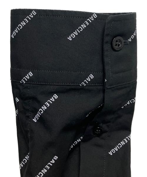 BALENCIAGA（バレンシアガ）BALENCIAGA (バレンシアガ) オールオーバーシャツ ブラック サイズ:38の古着・服飾アイテム