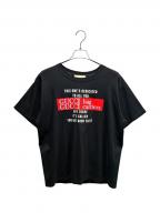 GUCCIグッチ）の古着「半袖Tシャツ/616036 XJD1E」｜ブラック