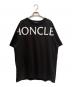MONCLER（モンクレール）の古着「アーチラオゴ半袖Tシャツ」｜ブラック