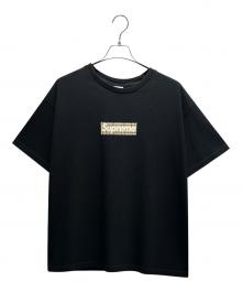 SUPREME×BURBERRY（シュプリーム×バーバリー）の古着「BOX LOGO TEE」｜ブラック