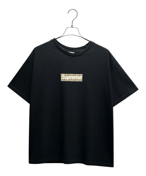 SUPREME（シュプリーム）SUPREME (シュプリーム) BURBERRY (バーバリー) BOX LOGO TEE ブラック サイズ:Lの古着・服飾アイテム