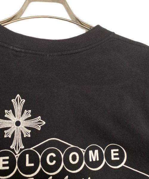CHROME HEARTS（クロムハーツ）CHROME HEARTS (クロムハーツ) Welcome Print T-Shirt ブラック サイズ:Mの古着・服飾アイテム